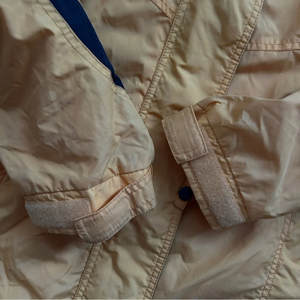 Columbia Core Yellow & Black Waterproof Rain Winter Jacket Size Medium